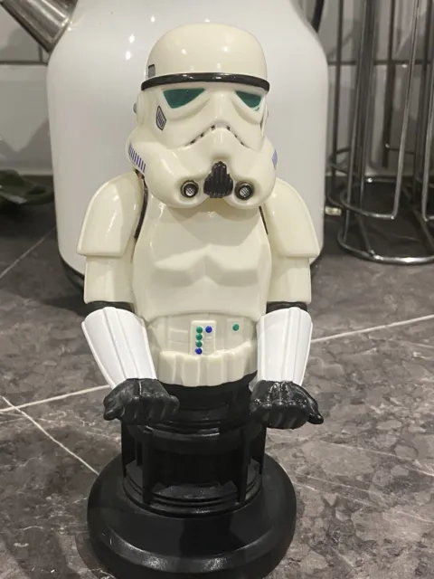 Star Wars Stormtrooper supporto telefono e controller via cavo per ragazzi