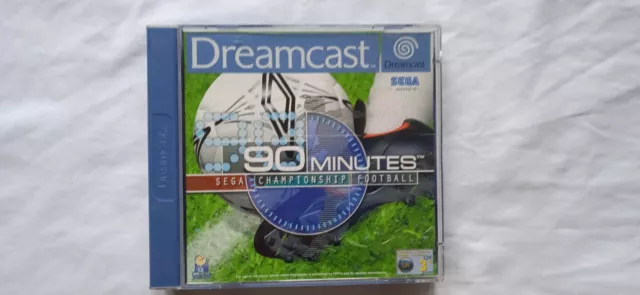 Sega Dreamcast - 90 minutes Sega Championship Football -  CIB with Manual