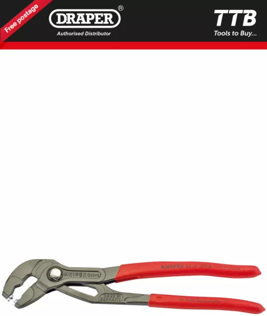 Draper Knipex 85 51 Hose Clamp Pliers, 250mm, 250A 38389