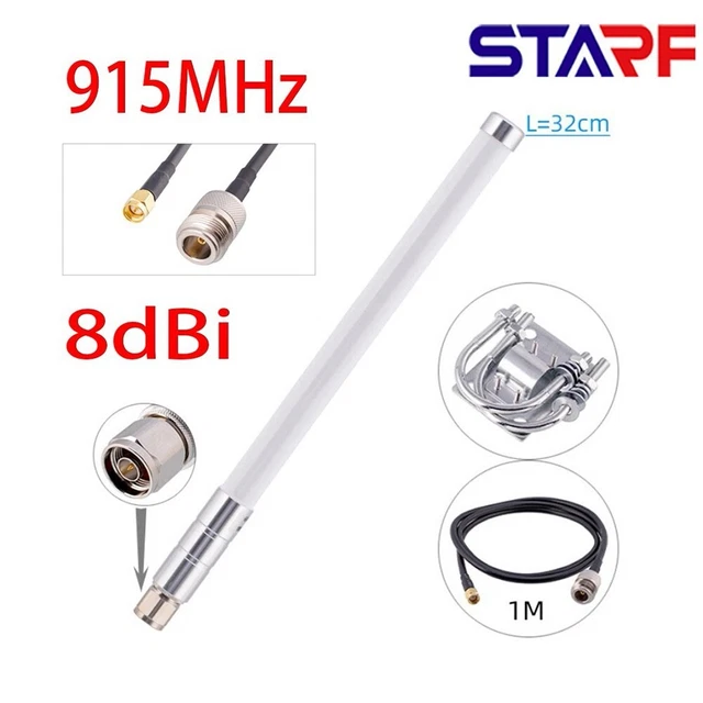 Antenne premium 8dBi LoRa 915 MHz compatible avec hotspot hélium RAK