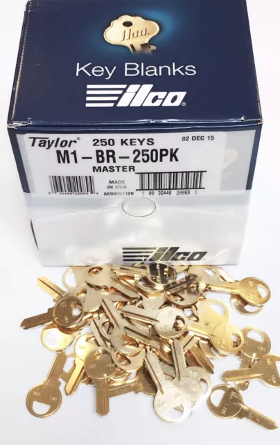 Taylor M1 Brass Key Blanks