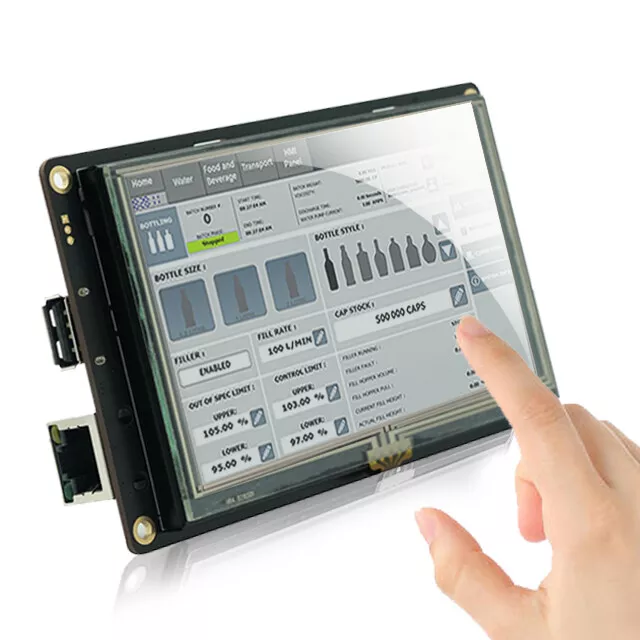 TFT LCD HMI Display Module with Controller+Program+Touch+UART Serial Interface