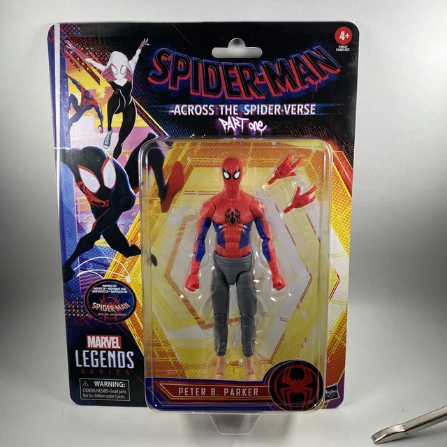 MARVEL LEGENDS SPIDERMAN Across The SpiderVerse PETER B. PARKER NEW MOC £28.86 PicClick UK MARVEL LEGENDS SPIDERMAN Across The SpiderVerse PETER B. PARKER NEW MOC £28.86 PicClick UK