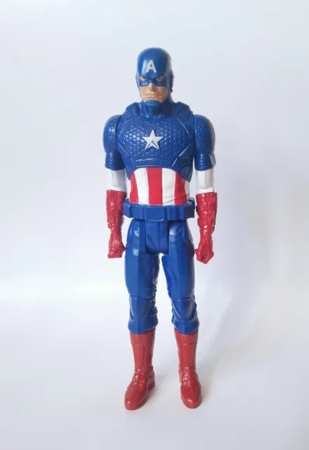 2014 Hasbro Marvel Avengers Captain America 30cm Poseable Hero Action Figure Toy