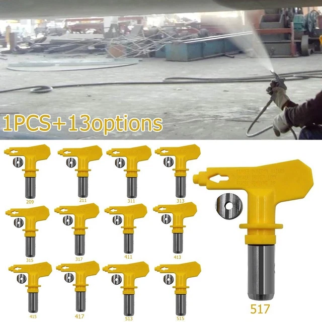 EFFECTIVE SPRAY TIP Nozzle for Large Scale Painting with For Wagner ...