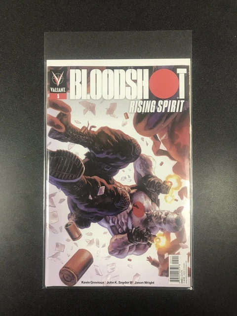 Valiant Comics Bloodshot: Rising Spirit #5 A Cover 2018 CASE FRESH 1st Print NM