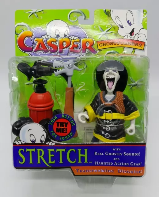 Casper Ghostformers FIREMAN STRETCH Talking Transforming Disguise Figure New NOS