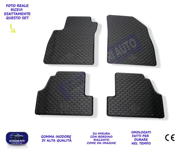 Tappetini Auto Personalizzati Per BMW X1 - Moquette Nera Con Logo Ricamato - Foto 4