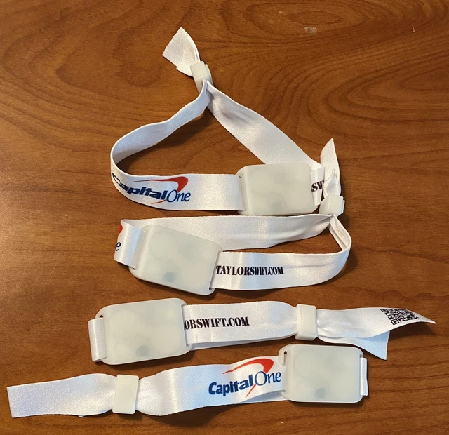 TAYLOR SWIFT THE Eras Tour Light Up Interactive Wristband Bracelet X4