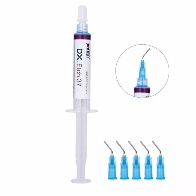 Dental Dentex Orthodontic Acid Etch Etching Gel 37% Phosphoric 5ml/Kit Cleaning