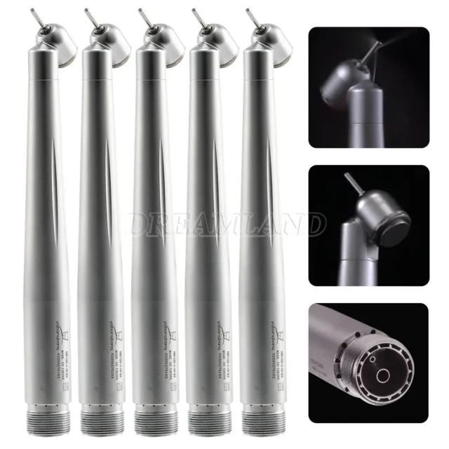 1-5 Dental PANA-MAX 45° Surgical High Speed Handpiece 2Hole Borden fit NSK rro