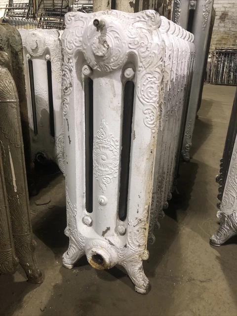 Cast iron  Rococo American radiator decorative ornate ornamental