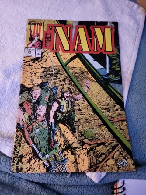 The 'Nam #20! Fn 1988 Marvel Comics