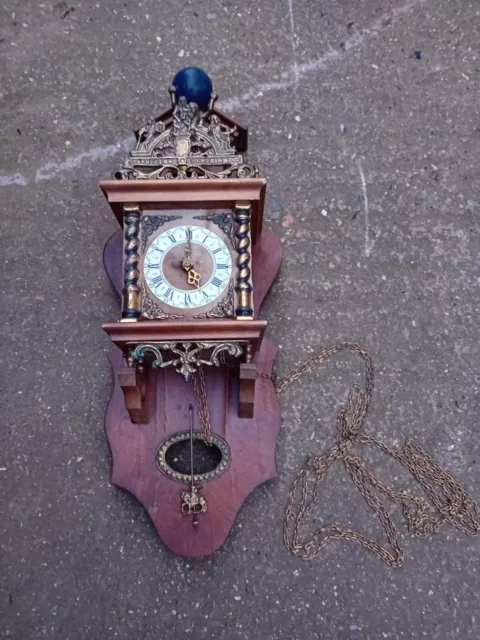 Vintage Dutch Wall Clock