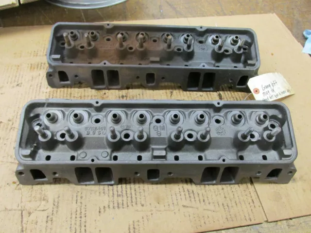 1965 SBC Small Block Chevy 327 Heads 3782461 461 B-3-5 E-29-5