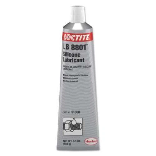 Lubricantes de silicona Henkel Corporation, tubo de 5,3 oz - 1 TB (442-234317)