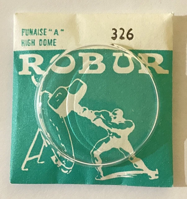 Verre De Montre En Plexi Robur, Diamètre 328 - Neuf, Pour Remplacement