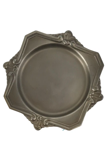 Cenicero gris Ø 10 cm metal