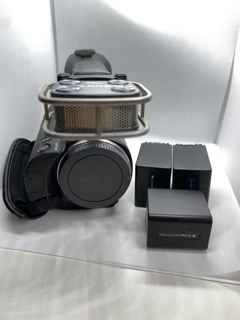 SONY NEX-VG20 Camcorder HD Interchangeable Mirrorless Camera E MOUNT body Tested