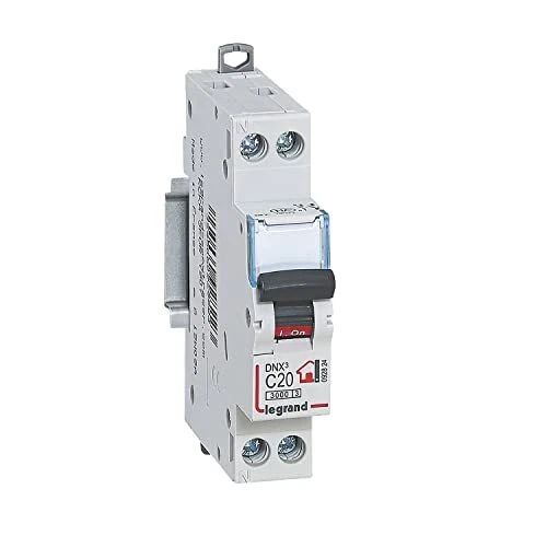 Legrand - Disjoncteur Phase + Neutre - 20A - bornes à vis - 1 module