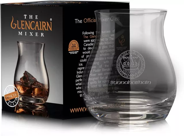 Bunnahabhain Islay Crest  Official Glencairn Canadian Whisky Glass