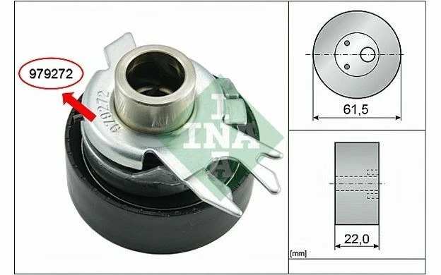 INA Galet tendeur pour VOLKSWAGEN POLO 531 0252 30 - Pièces Auto Mister Auto