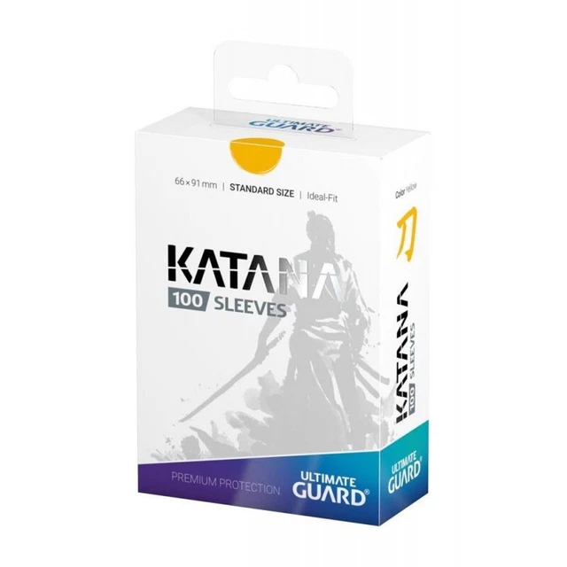 Ultimate Guard - Bustine Protetettive Katana 100 Sleeves YELLOW mtg Pokemon