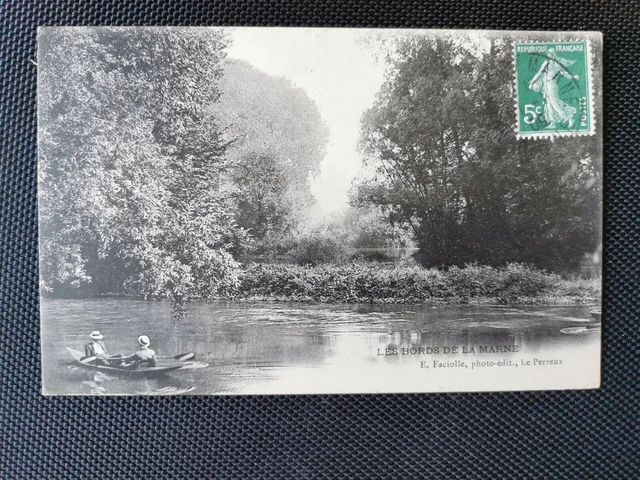 CPA 94 Les Bords de la Marne Le Perreux E. Faciolle