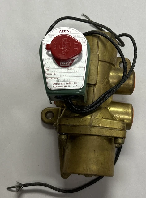 Asco,8344C25,Solenoid Valve 3/8In Nos