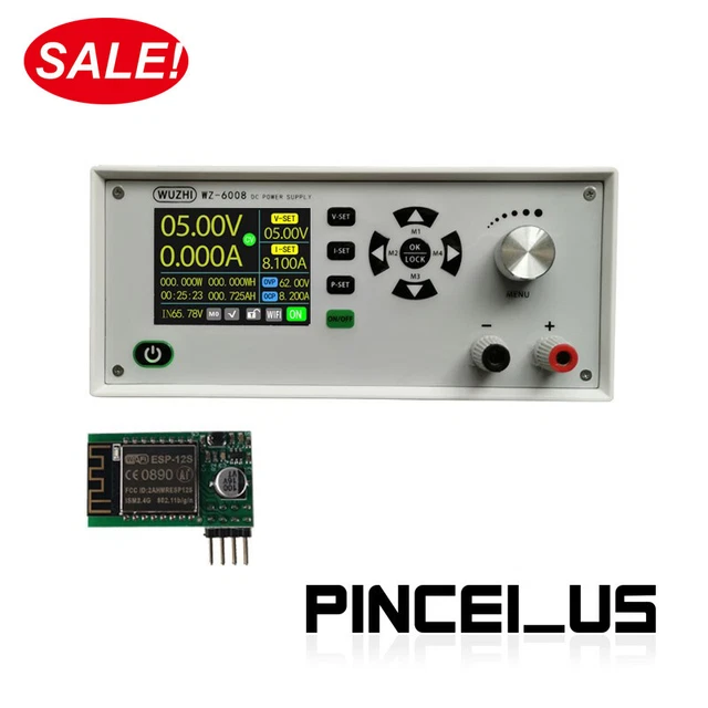 WZ-6008 Programmable DC Power Supply Adjustable 60V 8A (WiFi Communication)