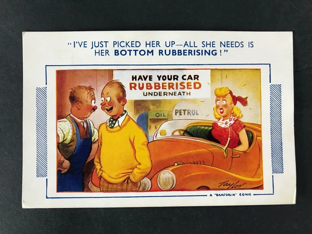 VINTAGE COMIC POSTCARD Bamforth £5.17 - PicClick UK