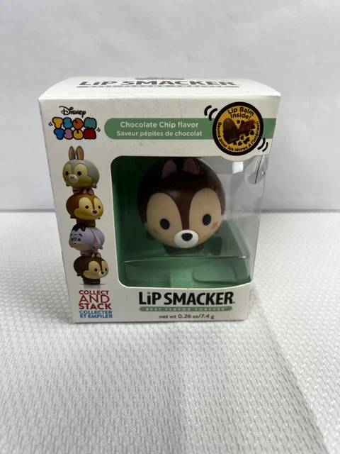 NEW in BOX LIP SMACKERS Disney Tsum Tsum CHIP Chocolate Chip Flavor