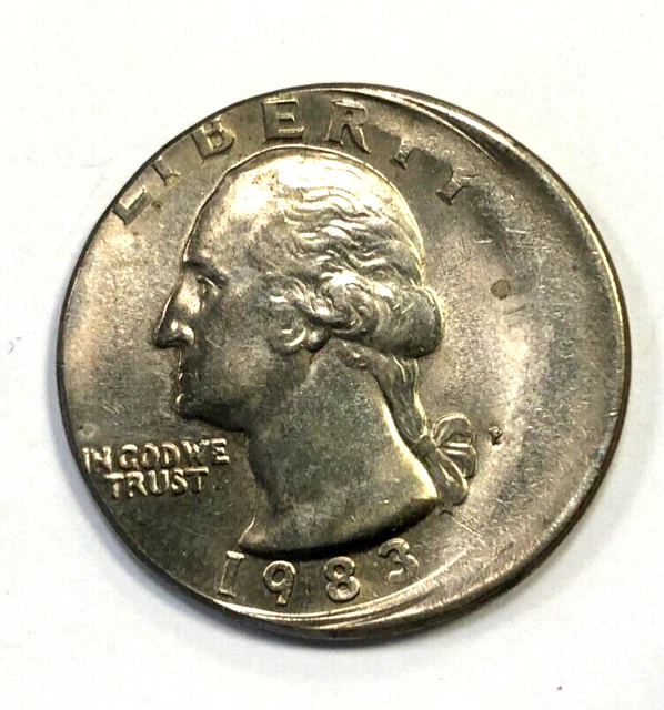 MINT ERROR 15% Off Center 1983 P Washington Quarter £28.94 - PicClick UK