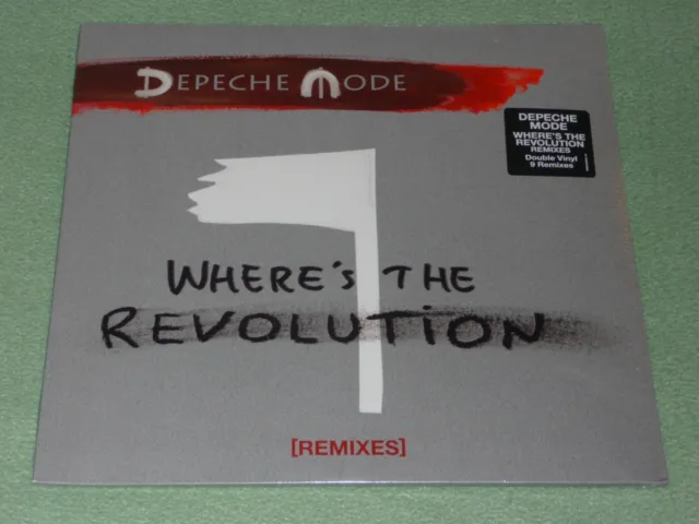 DEPECHE MODE Where's The Revolution [Remixes] 2 x 12" Vinyl 88985 42003 1 SEALED
