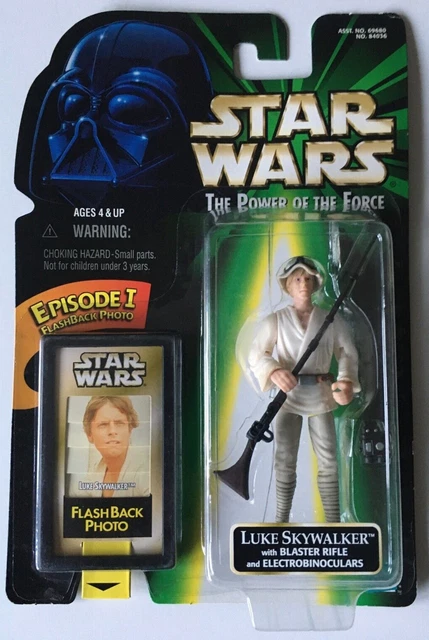 Star Wars # Power Of The Force # Luke Skywalker # Flashback # Moc Ovp Neu