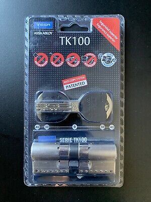CERRADURA tesa TESA TK100 40x40 BOMBÍN ALTA SEGURIDAD ENVÍO NACEX 24H 