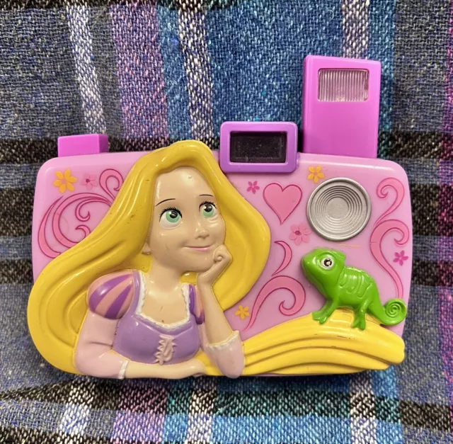 Disney Store Rapunzel Tangled Movie Talking Toy Camera Phrases Electronic Rare