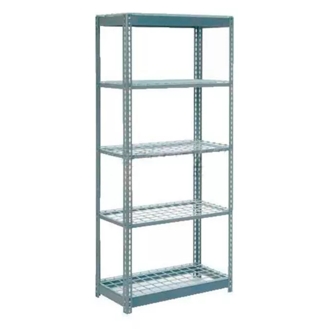 Global Industrial Extra Heavy Duty Shelving 36"W x 12"D x 96"H With 5 Shelves