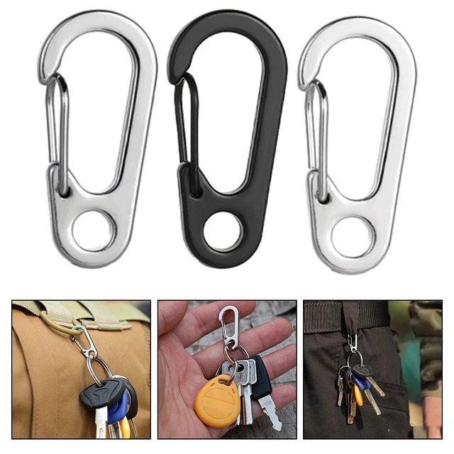 Keep Your Keys Organized with This Titanium Carabiner