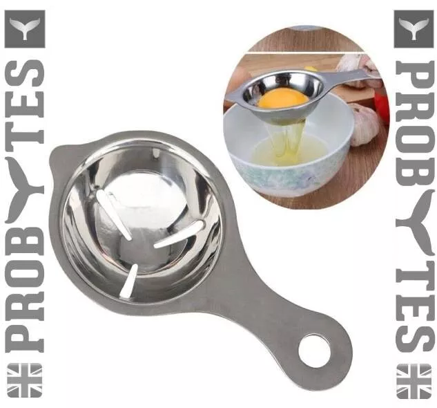 Egg Yolk Separator Stainless Steel Egg White Filter Sieve Cooking Baking Tool