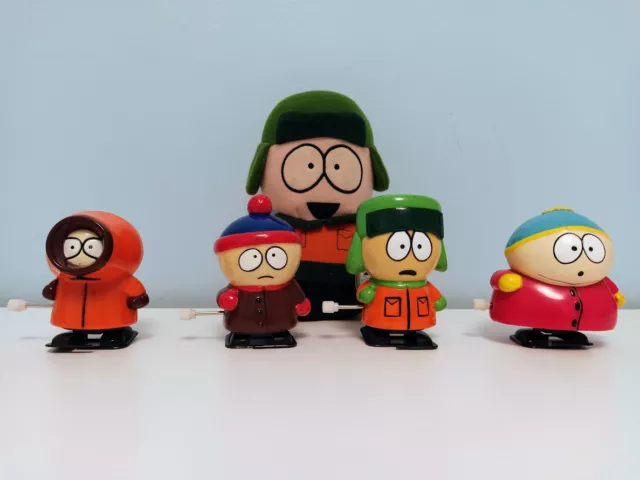 Lot South Park Mecanique Cartman Kenny Stan Kyle - Comedy Central - Vintage