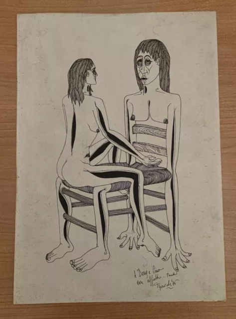 Disegno opera d'arte Artista