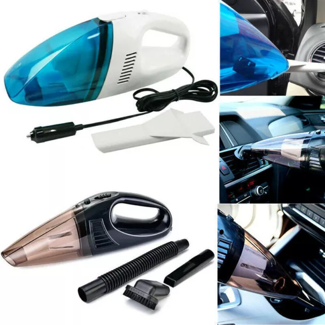 12V~24V, Portable Handheld Car Air Vacuum Cleaner Cleaning Corded Wet Dry HOT
