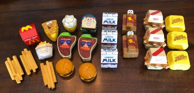 McDonald's Changeables Transformers Burger King Happy Kids Meal Toys & More -B11