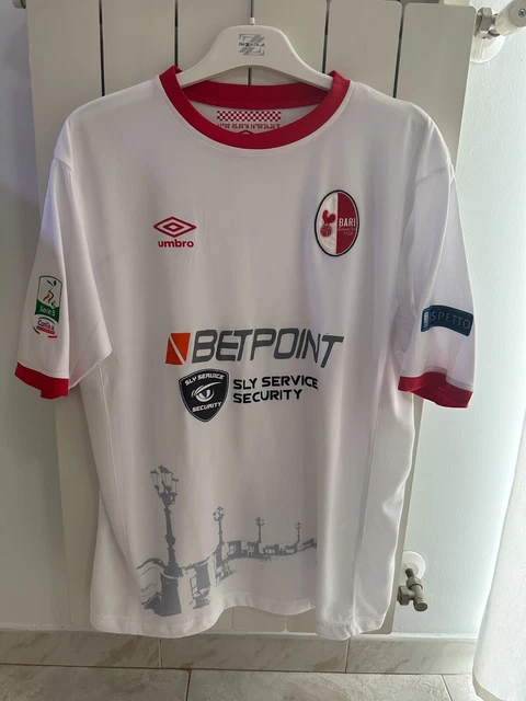 MAGLIA BARI 2017 2018 no match worn shirt Jersey Bari vintage