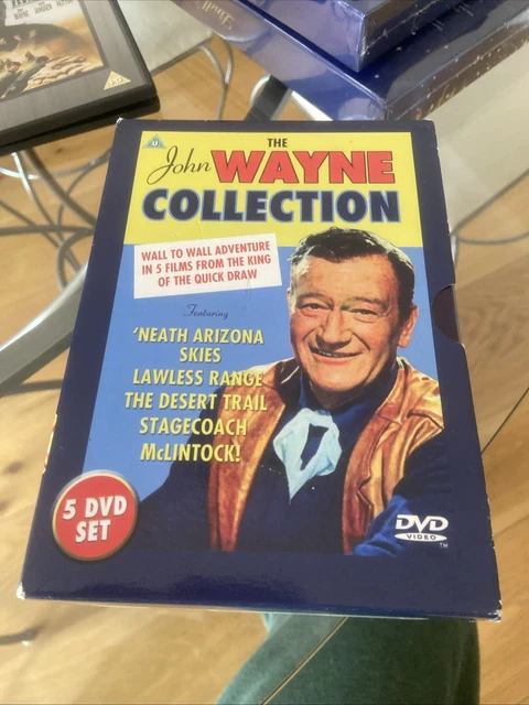 THE JOHN WAYNE Collection Dvd Box Set-5 Dvd Set-New And Sealed £7.05 ...