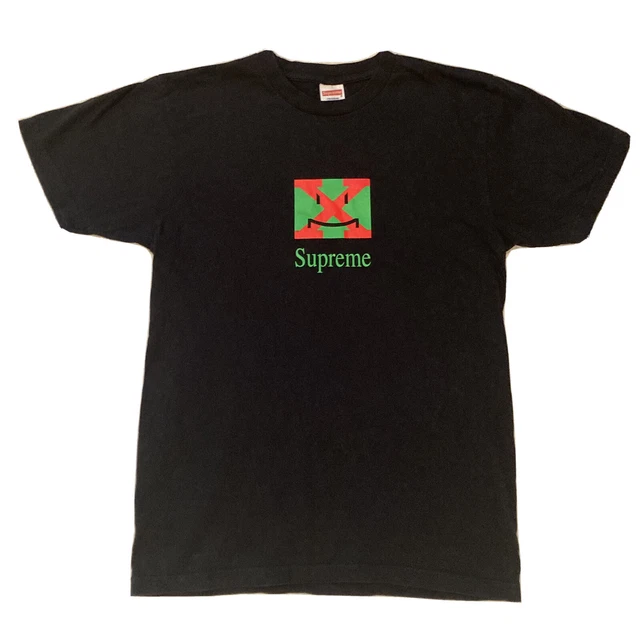 Supreme T-Shirt Medium Smile X Tee Black SS13