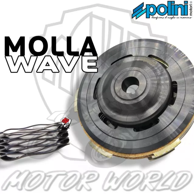 Frizione Molla Wave For Race Polini Vespa 50 Special R L N Pk Et3 Ape