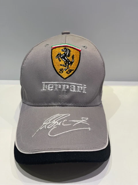 Casquette Michael Schumacher Ferrari - Non Signée - Pour Vitrine / Collection - Occasion