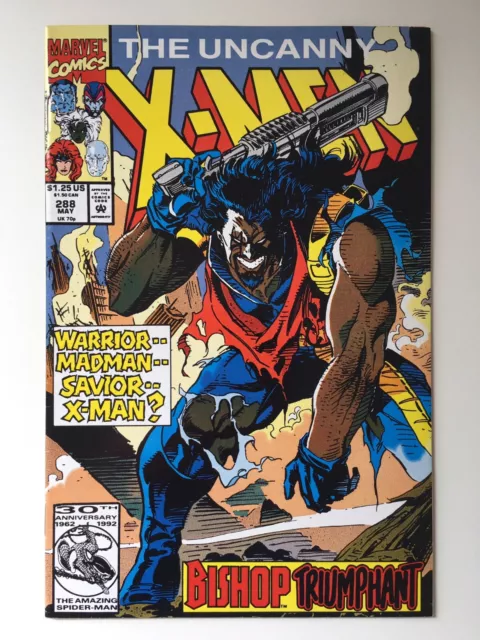 The Uncanny X-Men Vol 1 #288 Marvel Comics May 1992 Lee Portacio Bishop NM BIN